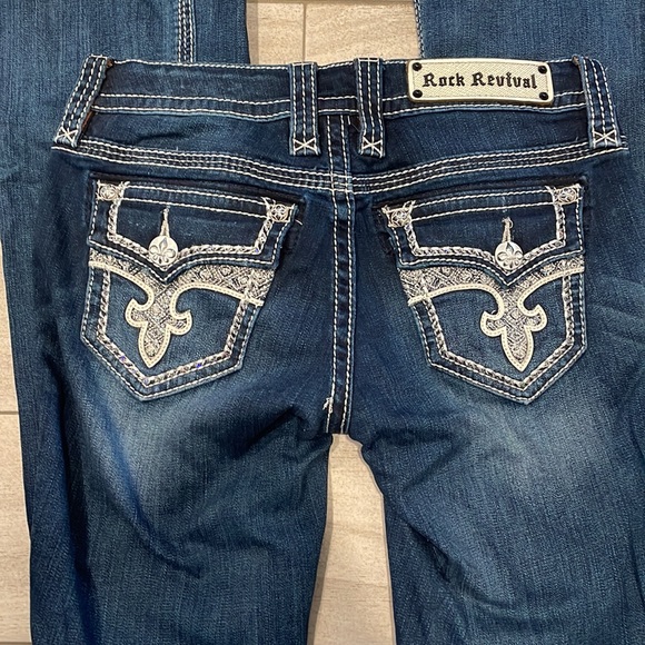 Rock Revival Arlene boot cut jeans size 27 - Picture 5 of 10
